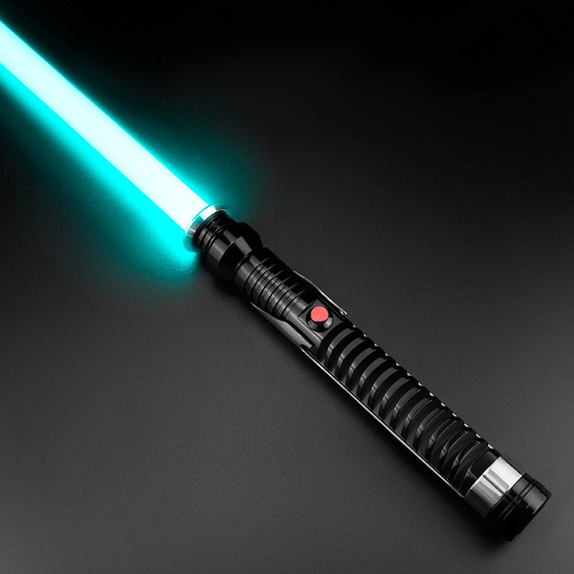 THYSABER Metal hilt Heavy Dueling Pixel Qui-Gon Jinn Lightsaber Smooth  Swing LED Color Changing - AliExpress